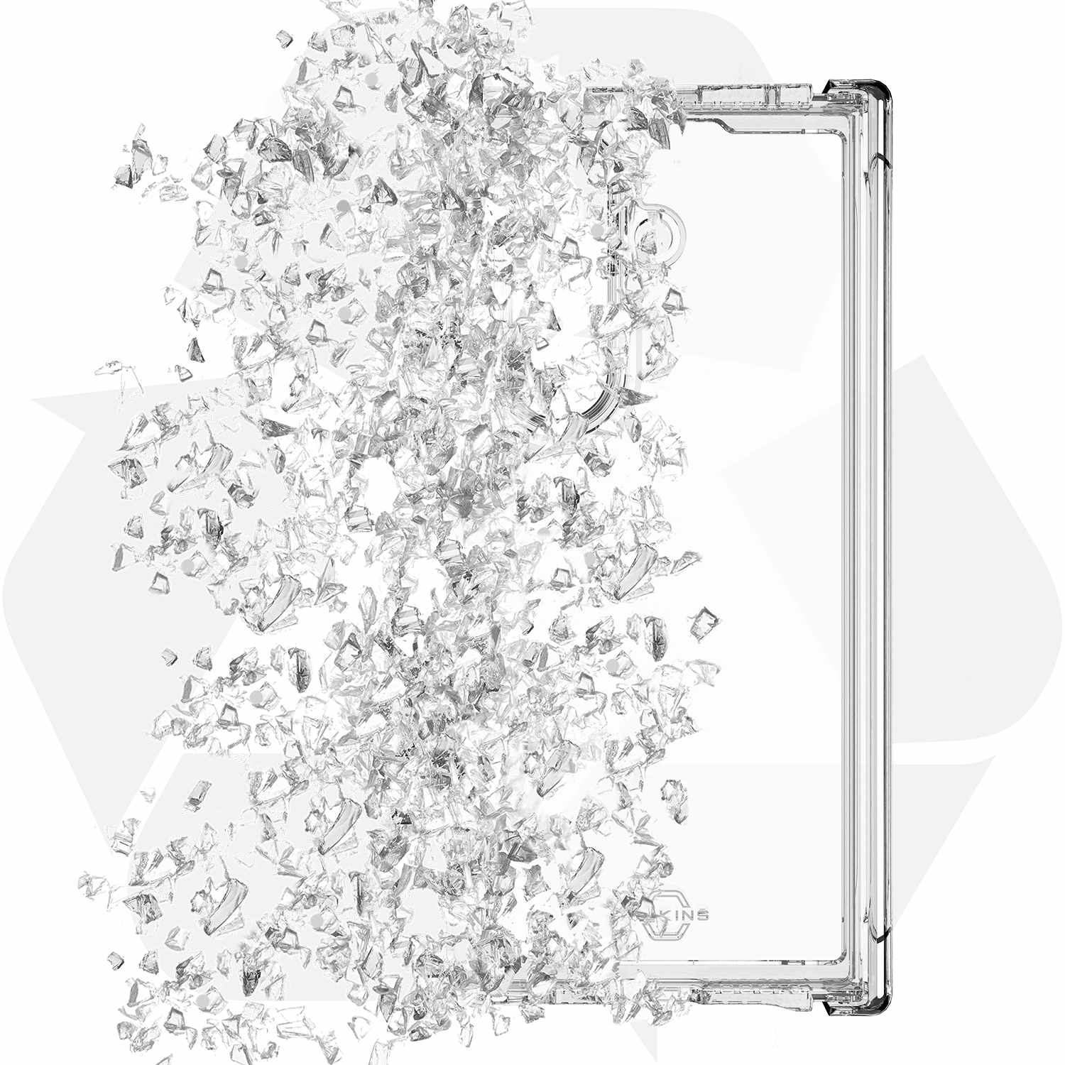 ITSKINS Hybrid_R Case Hinge Clear for Galaxy Z Fold7