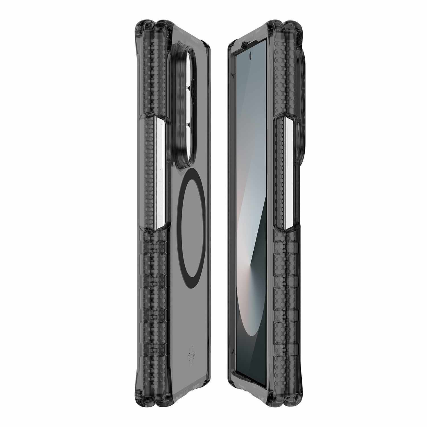 ITSKINS Hybrid_R Case Hinge withMagSafe Smoke/Transparent Clear for Galaxy Z Fold7