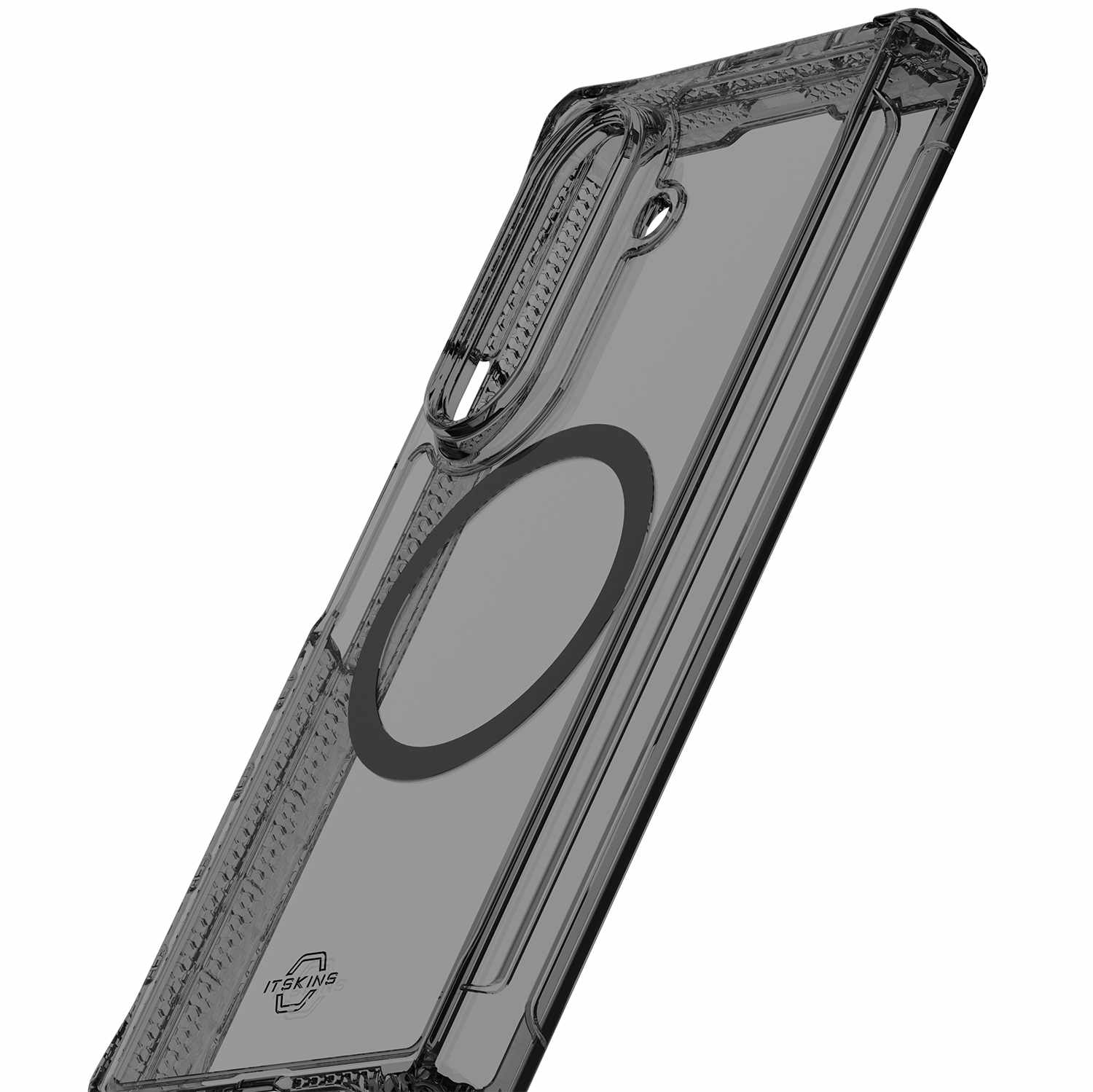 ITSKINS Hybrid_R Case Hinge withMagSafe Smoke/Transparent Clear for Galaxy Z Fold7