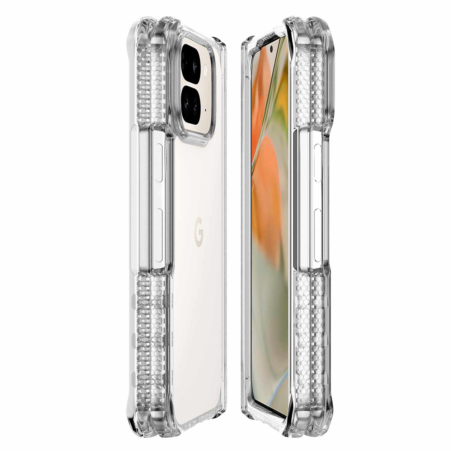 ITSKINS Hybrid_R Hinge Case Clear for Pixel 10 Pro Fold