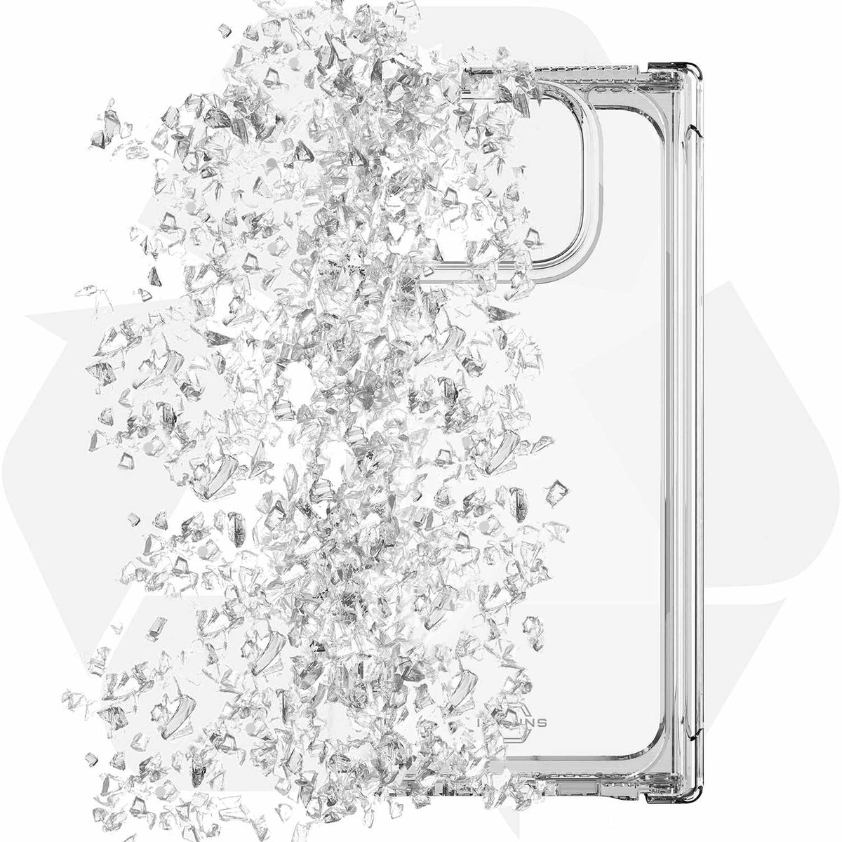 ITSKINS Hybrid_R Hinge Case Clear for Pixel 10 Pro Fold