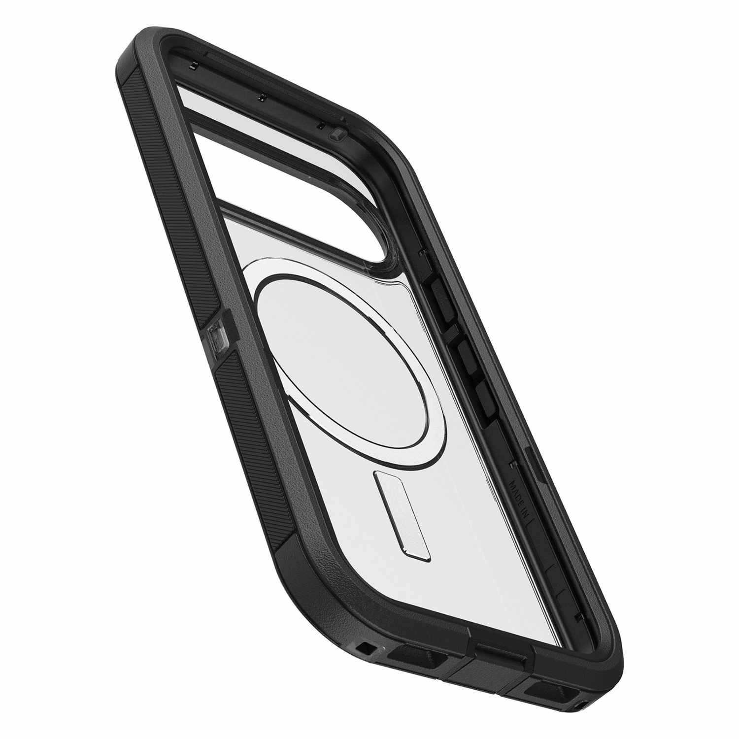 OtterBox Defender Pro XT Clear Case with Magnets Dark Side for Pixel 10, Pixel 10 Pro