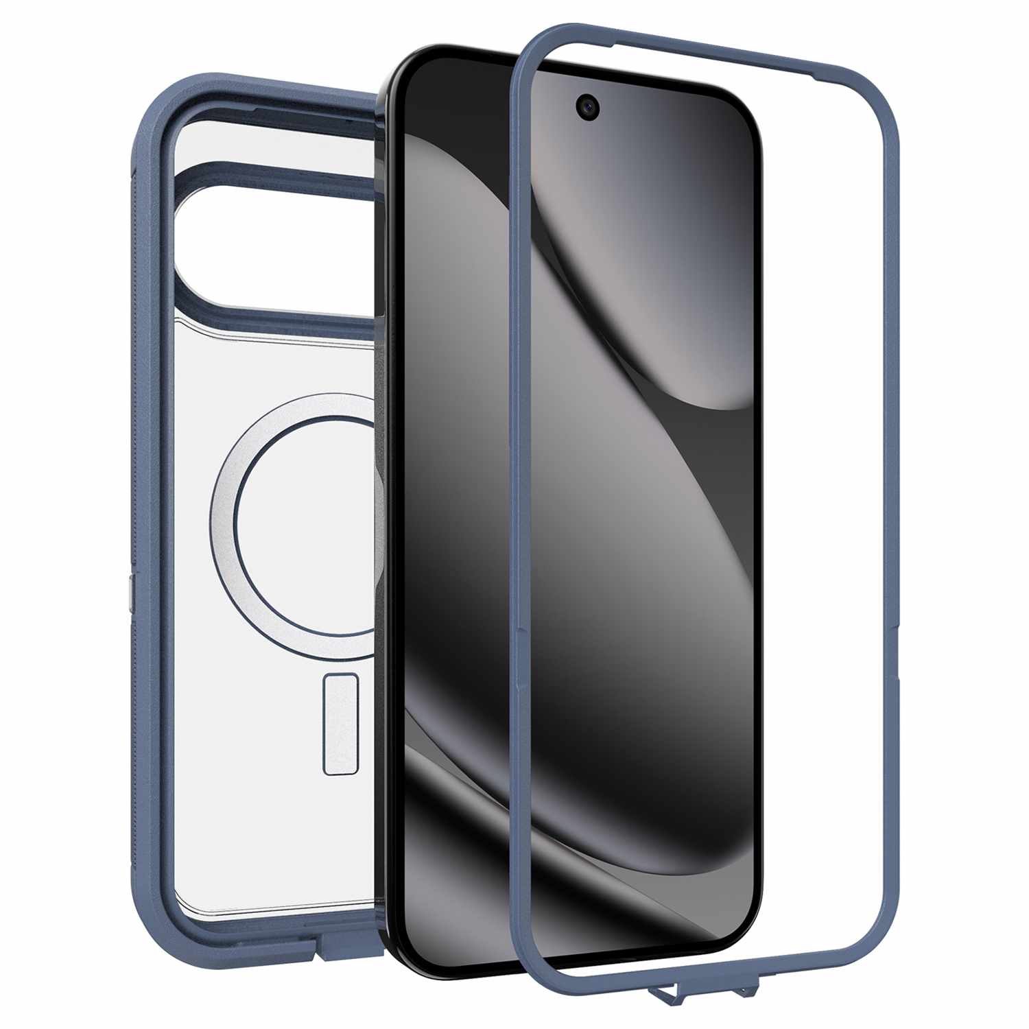 OtterBox Defender Pro XT Clear Case with Magnets Mountain Storm for Pixel 10 Pro XL