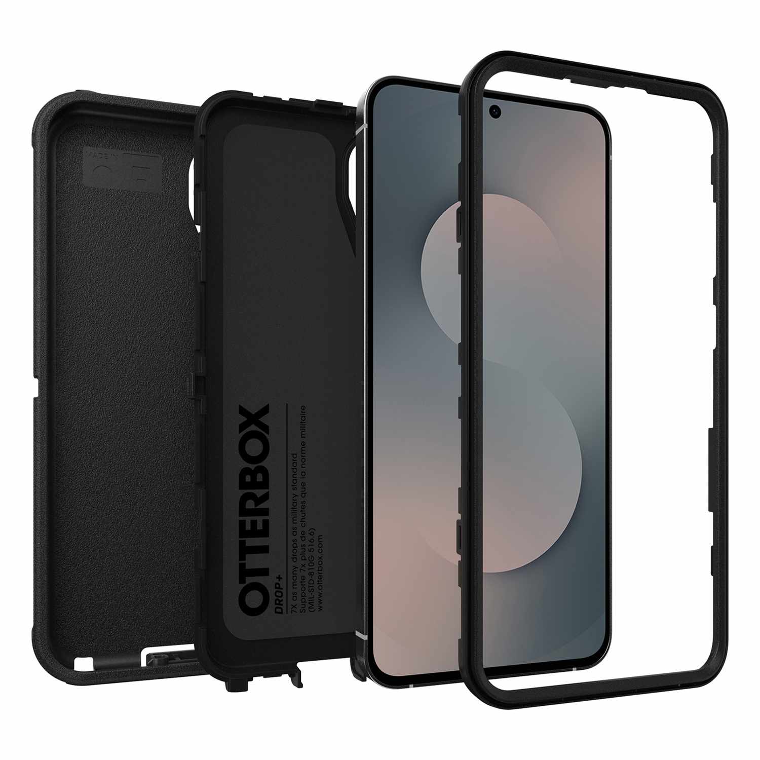 OtterBox Defender Pro Case Black for Galaxy S25 FE