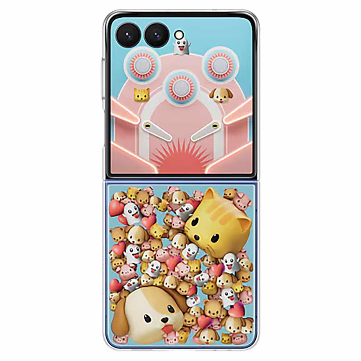 Samsung Flipsuit Case Transparent Clear for Galaxy Z Flip7