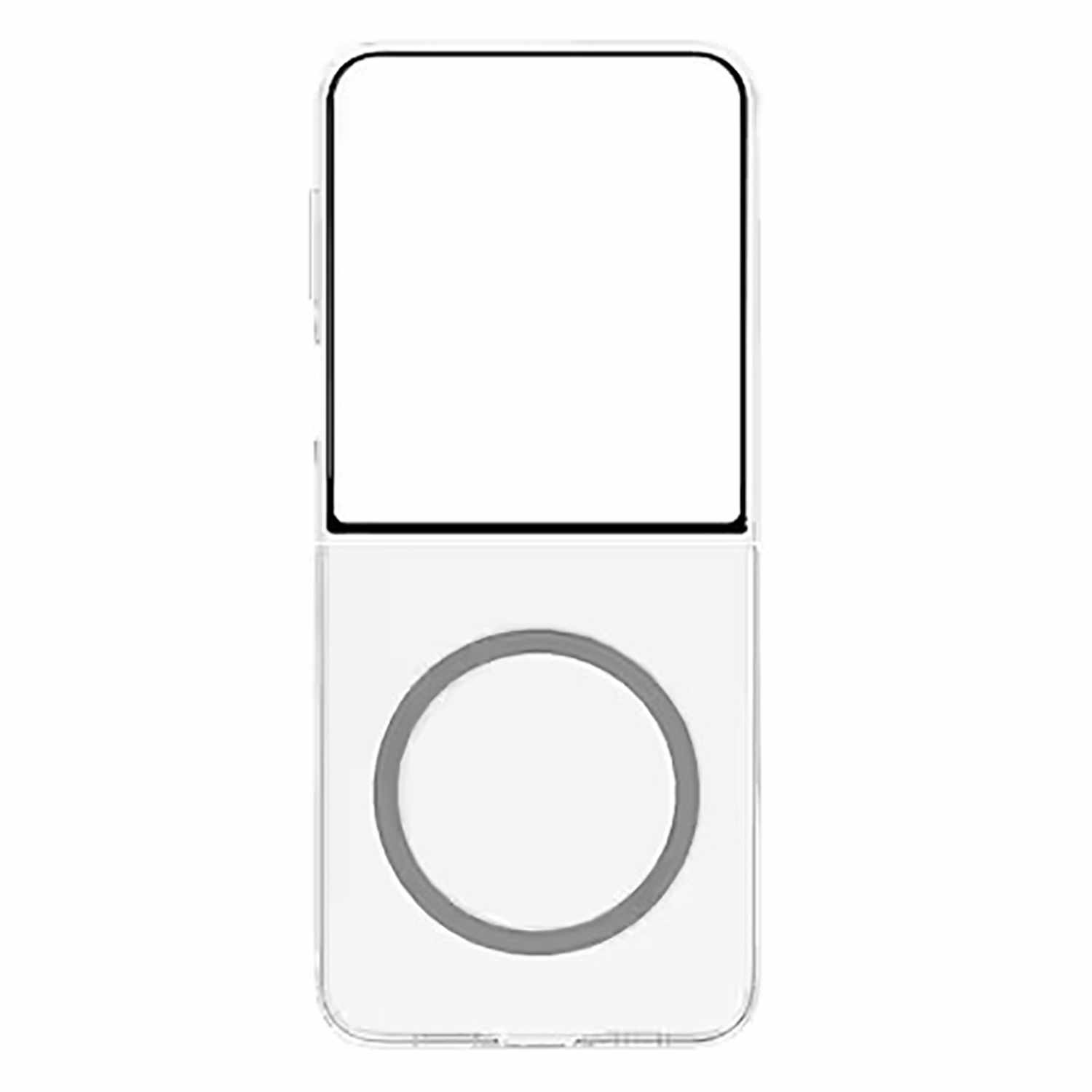 Samsung Clear Case with Magnets Transparent for Galaxy Z Flip7