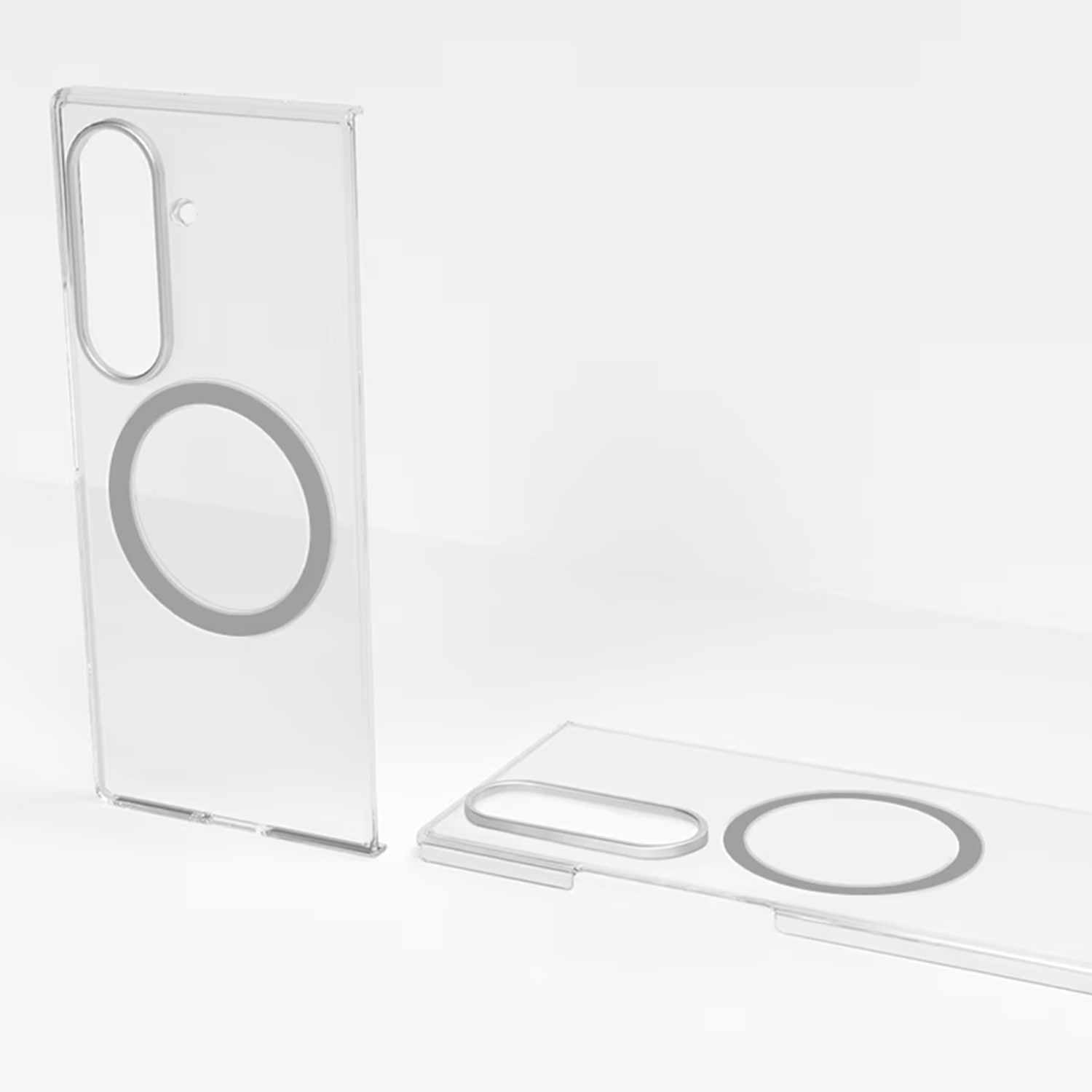 Samsung Clear Case with Magnets Transparent for Galaxy Z Fold7