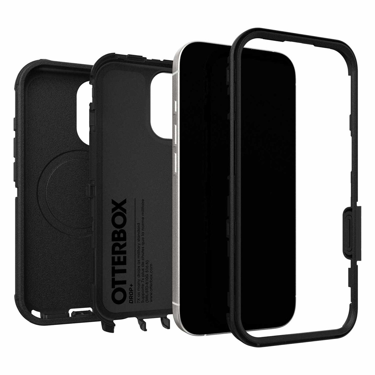 OtterBox Defender Pro MagSafe Case with Camera Control Black for iPhone 17