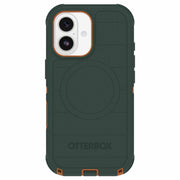 OtterBox Defender Pro MagSafe Case with Camera Control Coopersmith (Green) for iPhone 17