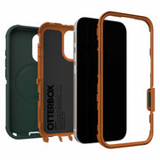 OtterBox Defender Pro MagSafe Case with Camera Control Coopersmith (Green) for iPhone 17