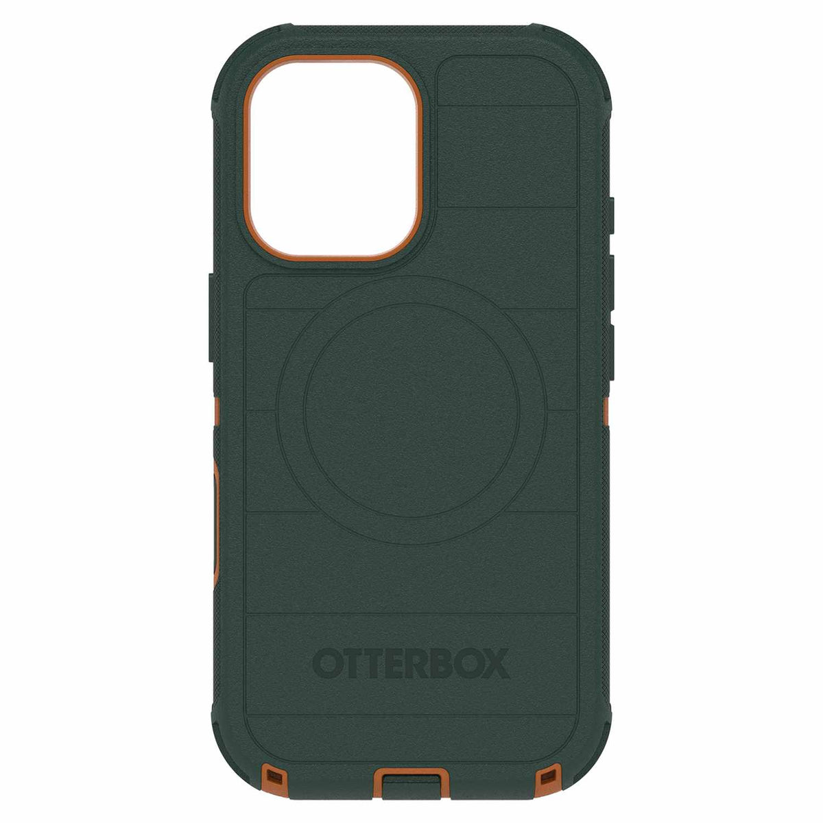 OtterBox Defender Pro MagSafe Case with Camera Control Coopersmith (Green) for iPhone 17
