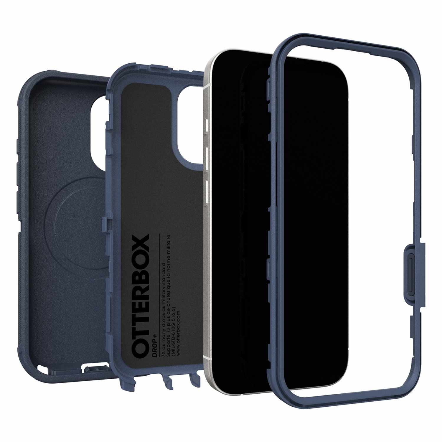 OtterBox Defender Pro MagSafe Case with Camera Control Riverside (Blue) for iPhone 17