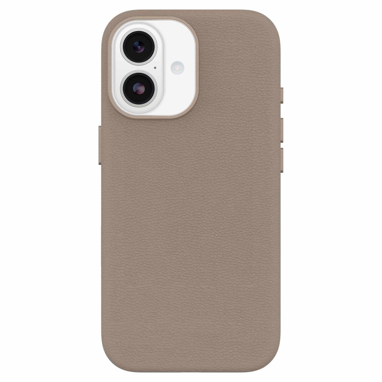 OtterBox Symmetry Cactus Leather MagSafe Case with Camera Control Grey Comfort for iPhone 17