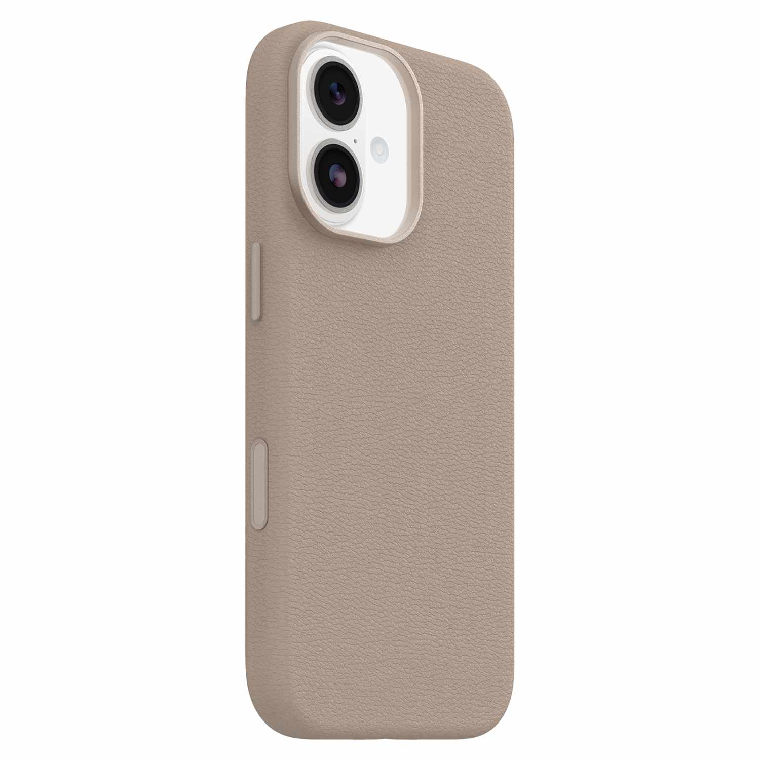OtterBox Symmetry Cactus Leather MagSafe Case with Camera Control Grey Comfort for iPhone 17