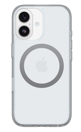 OtterBox - Symmetry Clear MagSafe Case w/Camera Control for iPhone 17 (Clear with Blue Tint)
