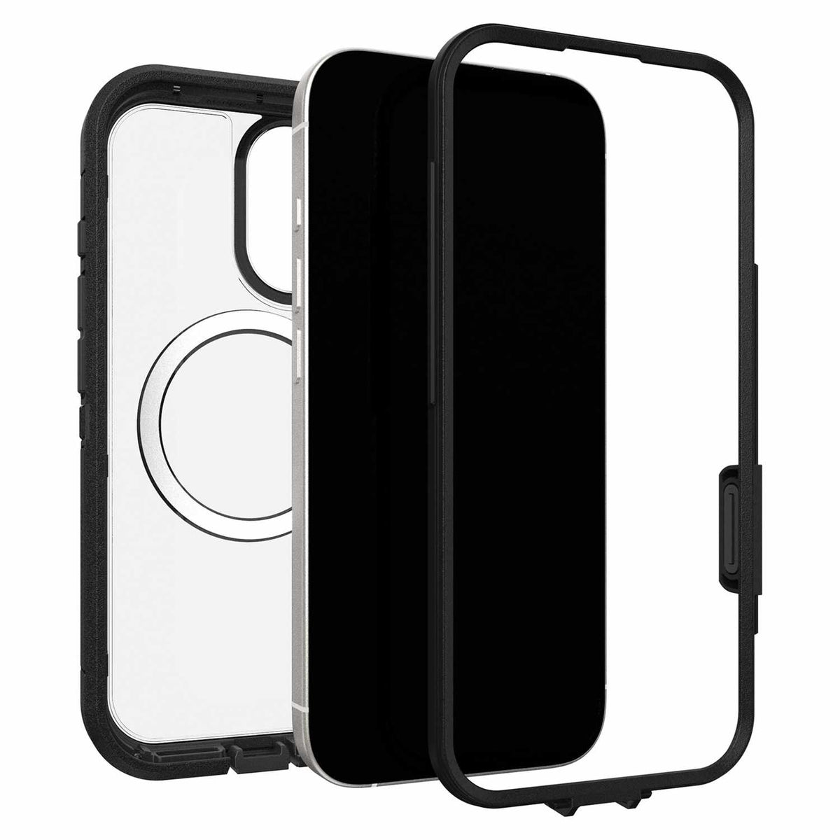 OtterBox Defender Pro XT MagSafe Case with Holster Dark Side (Black) Bulk Packaging for iPhone 17