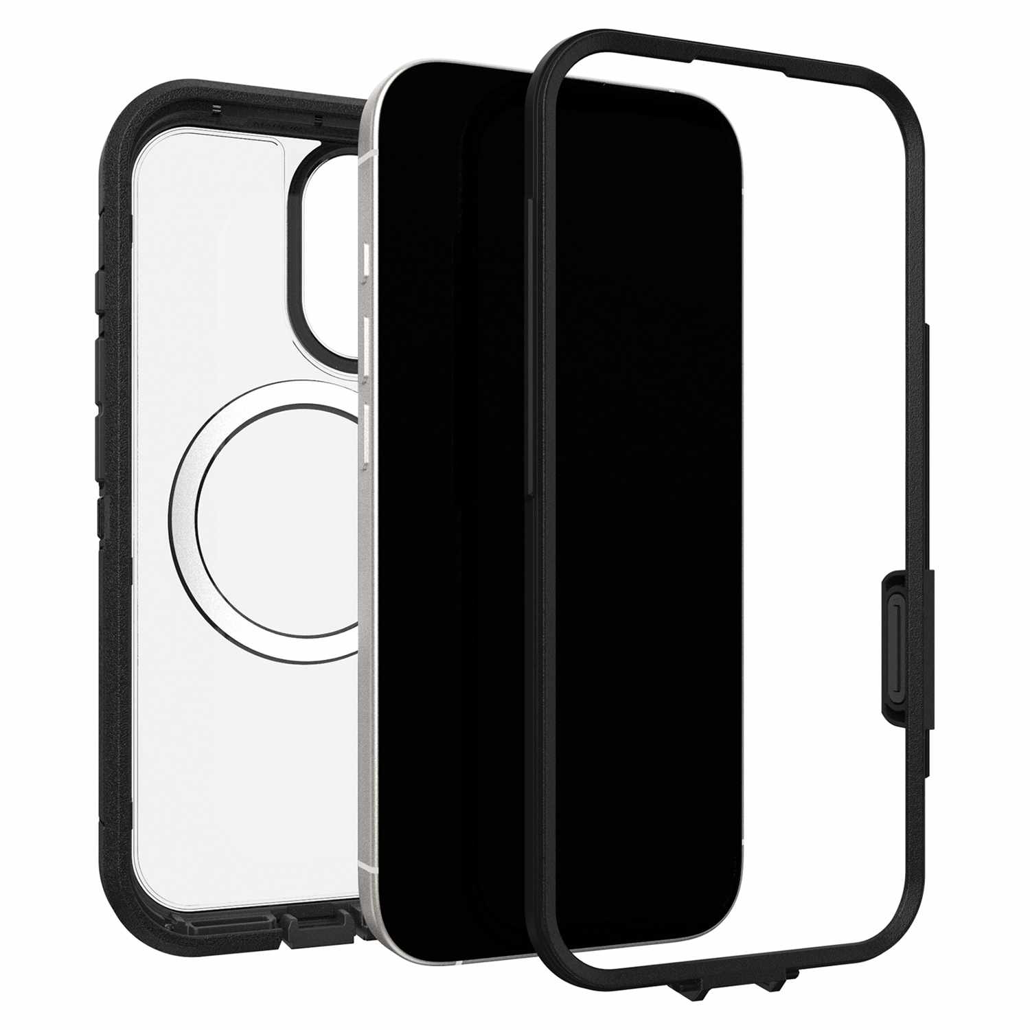 OtterBox Defender Pro XT MagSafe Case with Holster Dark Side (Black) Bulk Packaging for iPhone 17