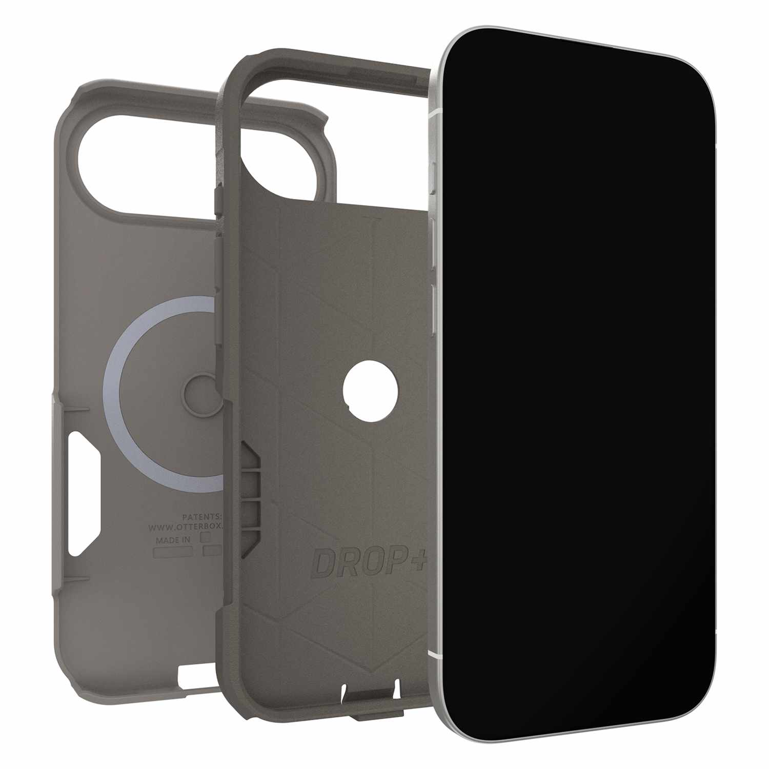 OtterBox Commuter MagSafe Case with Camera Control Grey Comfort for iPhone Air