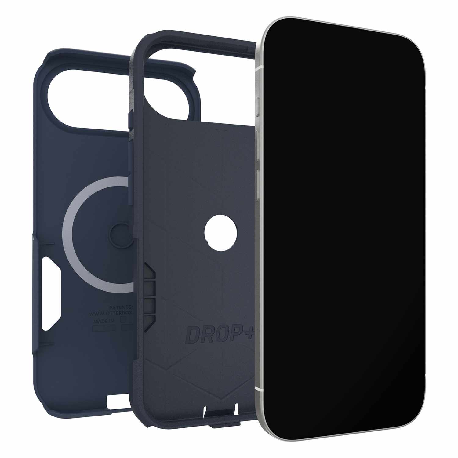 OtterBox Commuter MagSafe Case with Camera Control Riverside (Blue) for iPhone Air