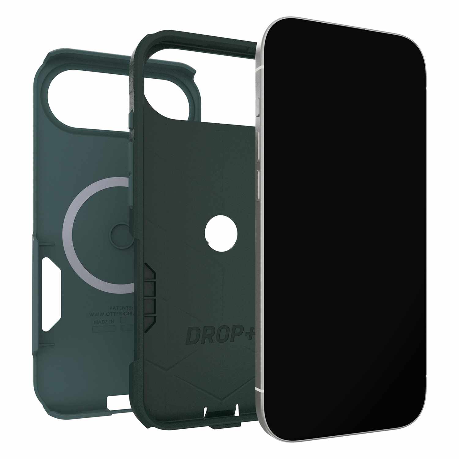 OtterBox Commuter MagSafe Case with Camera Control Sagebrush (Green) for iPhone Air