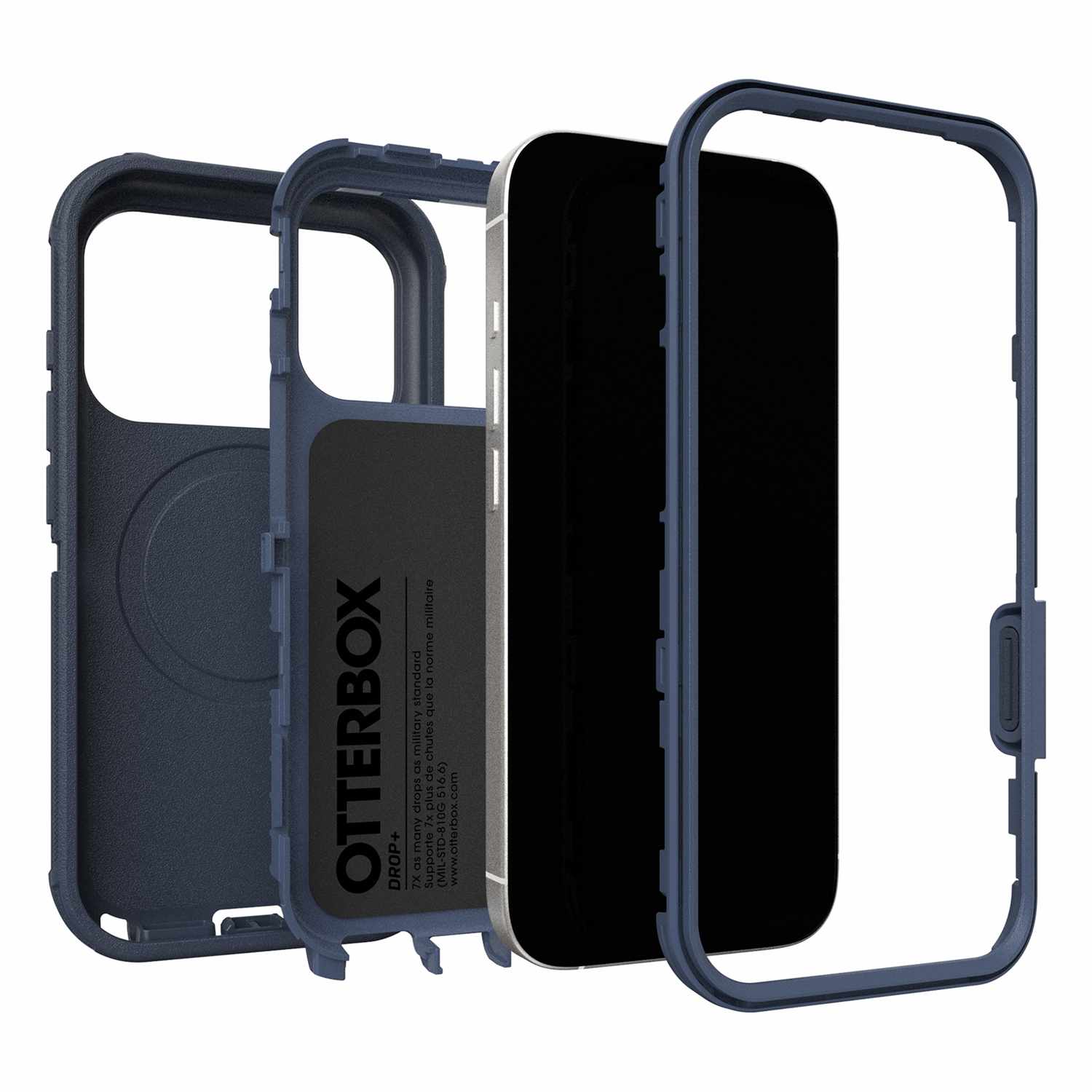 OtterBox Defender Pro MagSafe Case with Camera Control Riverside (Blue) for iPhone 17 Pro