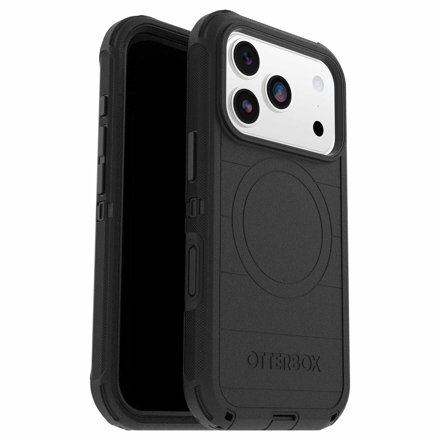 OtterBox Defender Pro MagSafe Case with Camera Control Black for iPhone 17 Pro