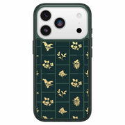 OtterBox Symmetry Clear MagSafe Case w/Camera Control Golden Bloom (Green) for iPhone 17 Pro