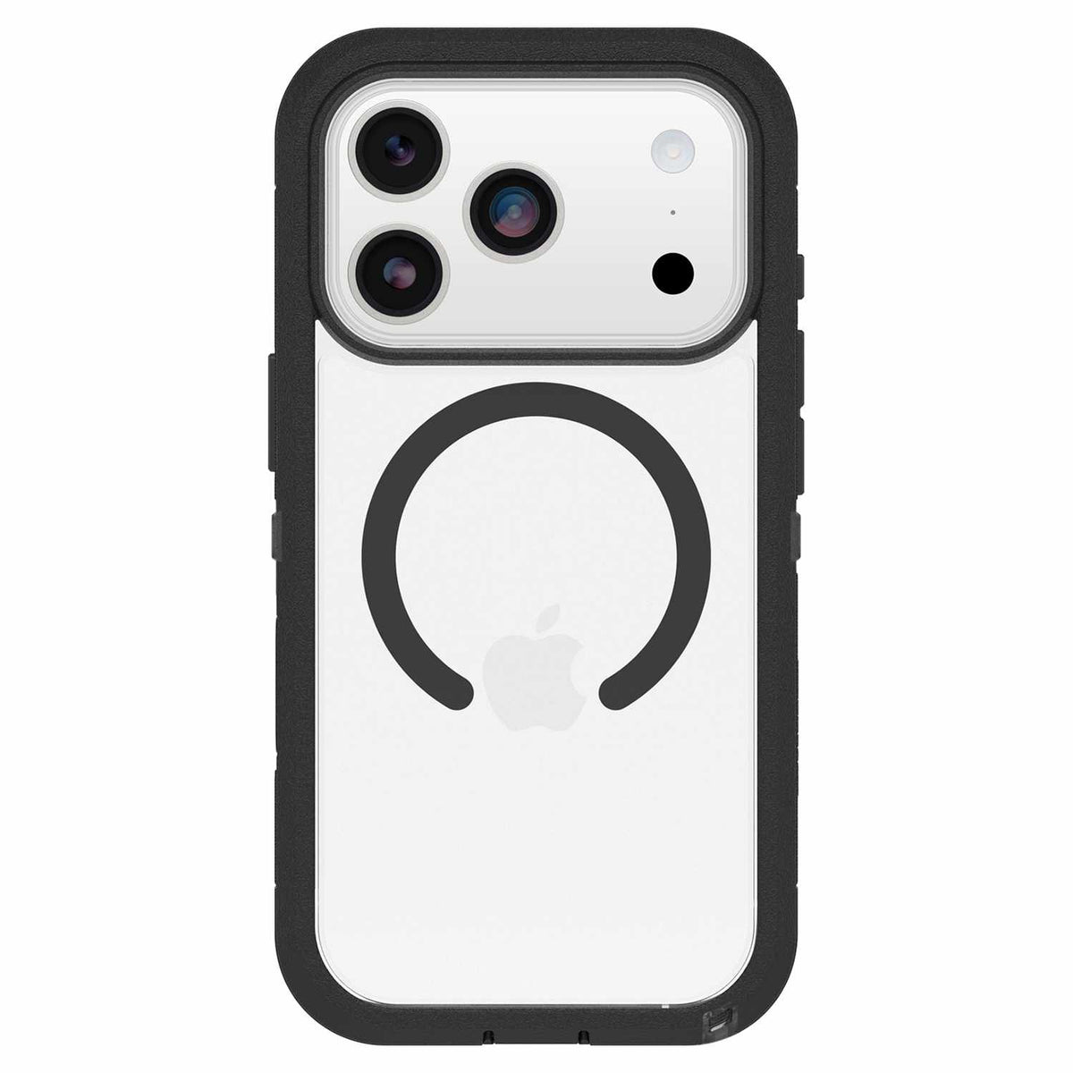 OtterBox Defender Pro XT MagSafe Case with HolsterDark Side (Black) Bulk Packaging for iPhone 17 Pro