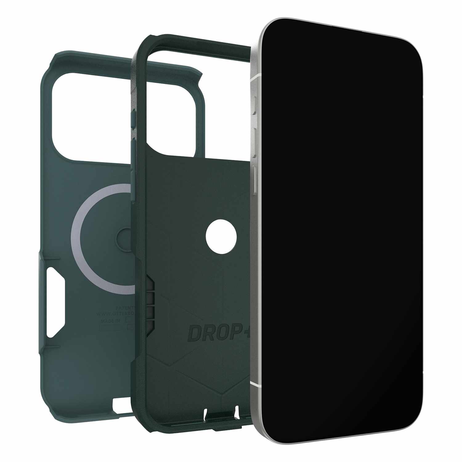 OtterBox Commuter MagSafe Case with Camera Control Sagebrush (Green) for iPhone 17 Pro Max