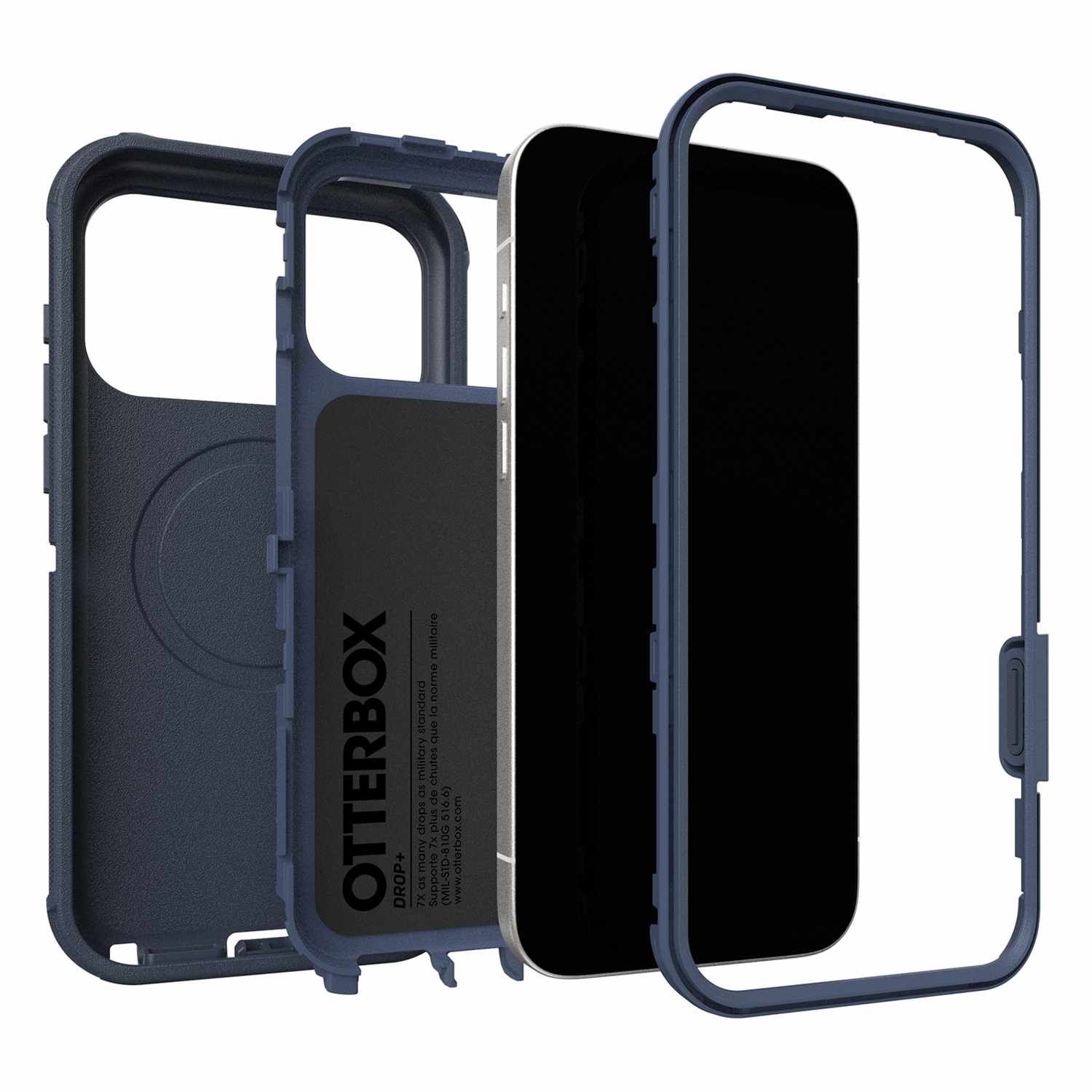 OtterBox Defender Pro MagSafe Case with Camera Control Riverside (Blue) for iPhone 17 Pro Max