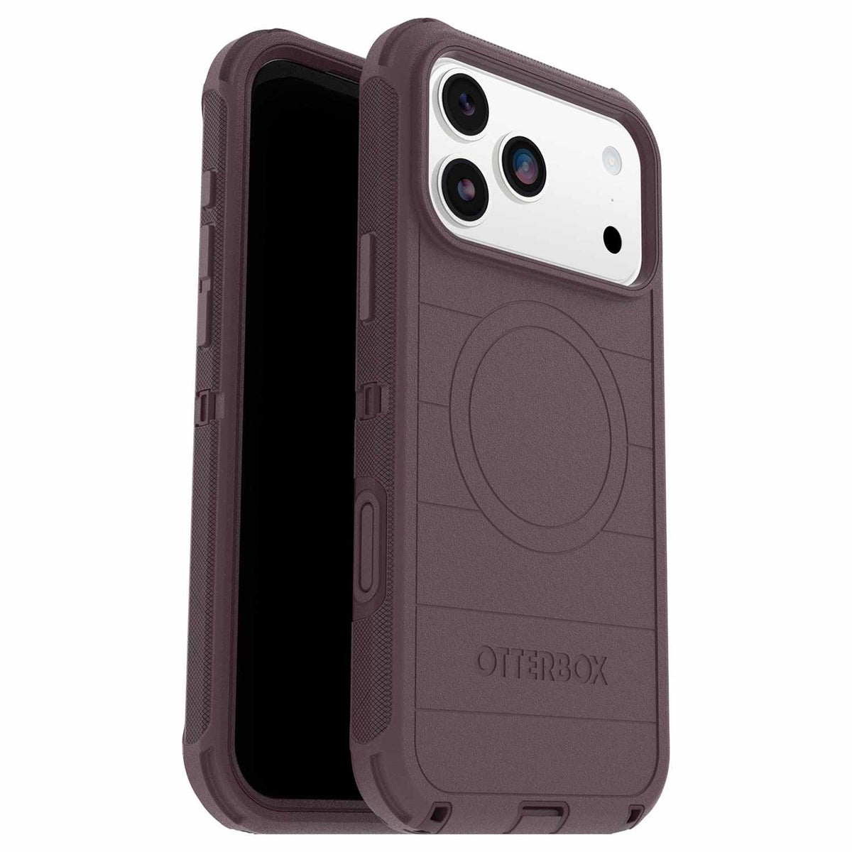 OtterBox Defender Pro MagSafe Case with Camera Control Trailhead (Purple) for iPhone 17 Pro Max