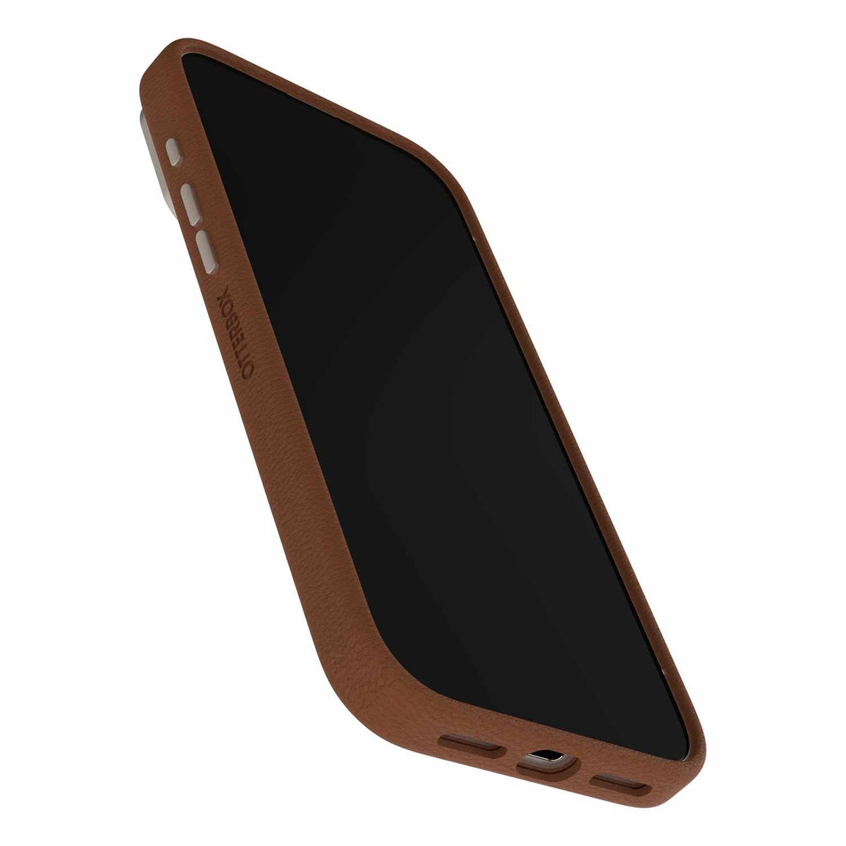 OtterBox Symmetry Cactus Leather MagSafe Case with Camera Control Dessert Saddle (Brown) for iPhone 17 Pro Max