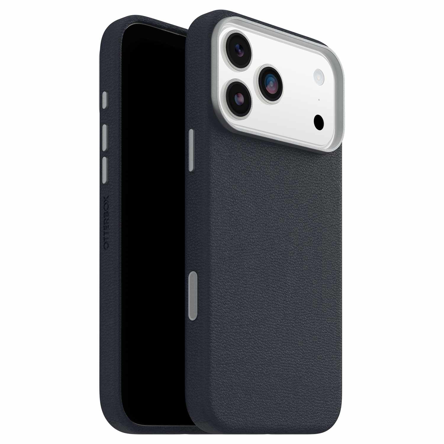 OtterBox Symmetry Cactus Leather MagSafe Case with Camera Control Riverside (Blue) for iPhone 17 Pro Max