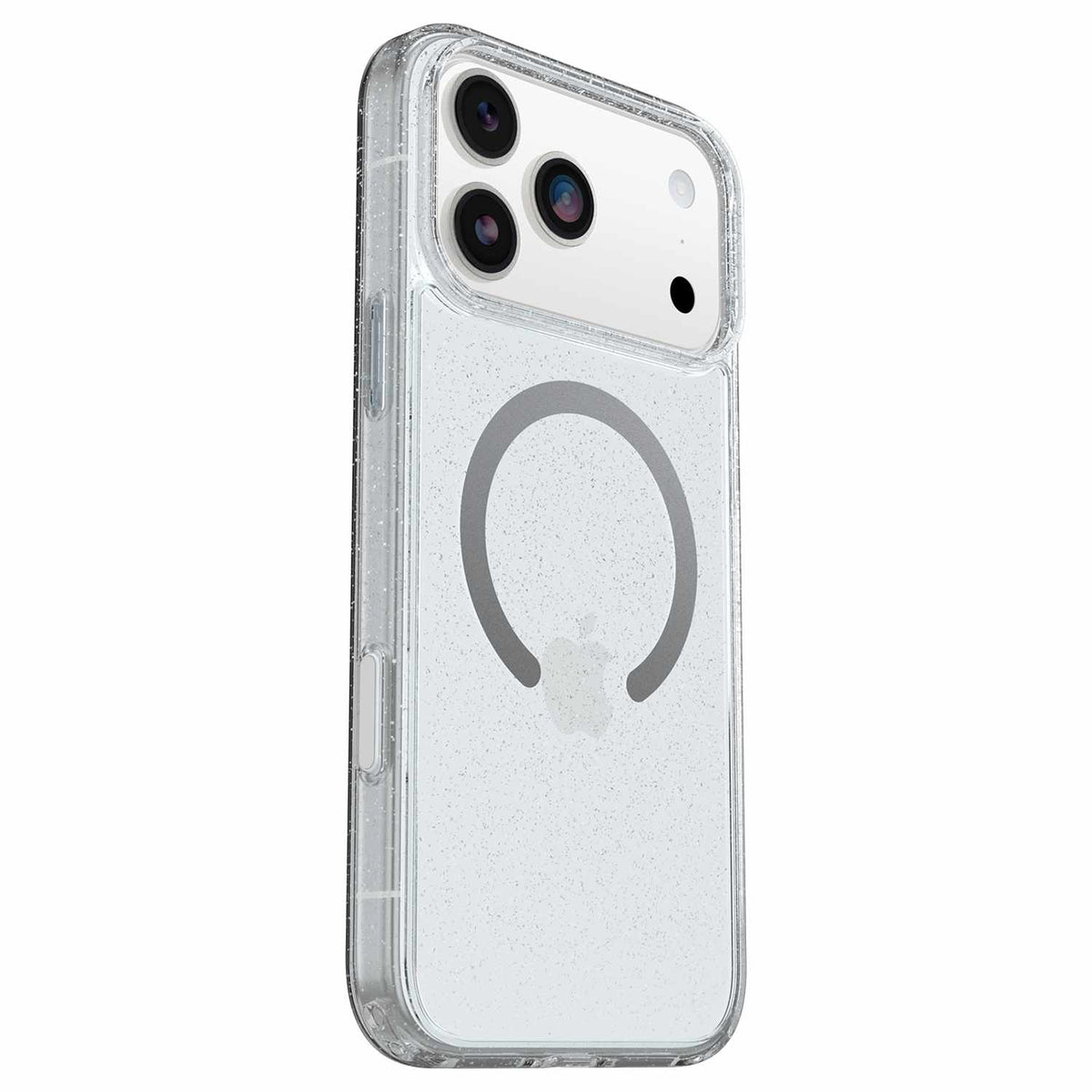 OtterBox Symmetry Clear MagSafe Case w/Camera Control Stardust 3.0 with Blue Tint (Clear) for iPhone 17 Pro Max