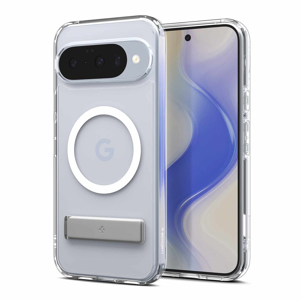 Spigen Slim Armor Essential S Case Crystal Clear for Pixel 10, Pixel 10 Pro