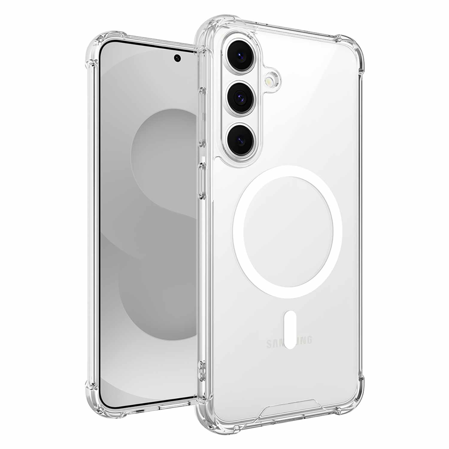 Blu Element DropZone Rugged Clear with Magnets Case for Galaxy S25 FE