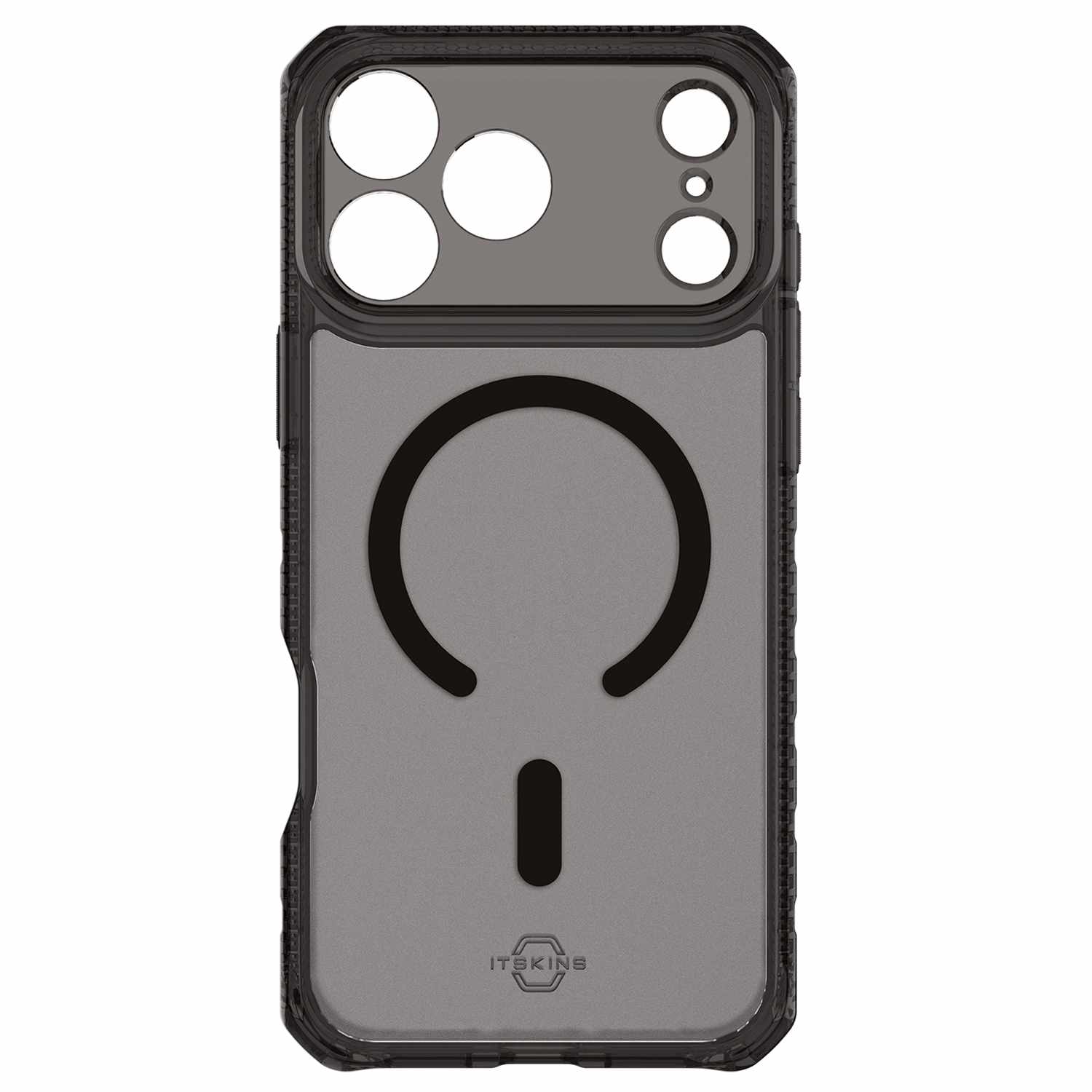 ITSKINS Hybrid_R Vapor MagSafe Case Smoke Clear for iPhone 17 Pro