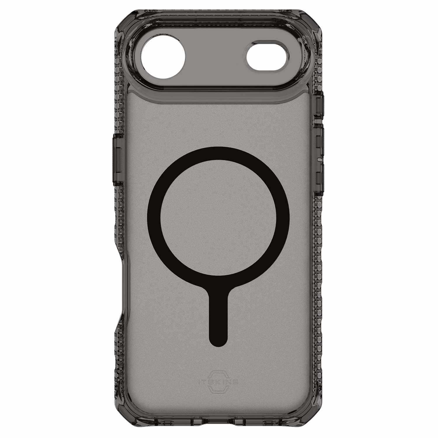 ITSKINS Hybrid_R Vapor MagSafe Case Smoke Clear for iPhone Air