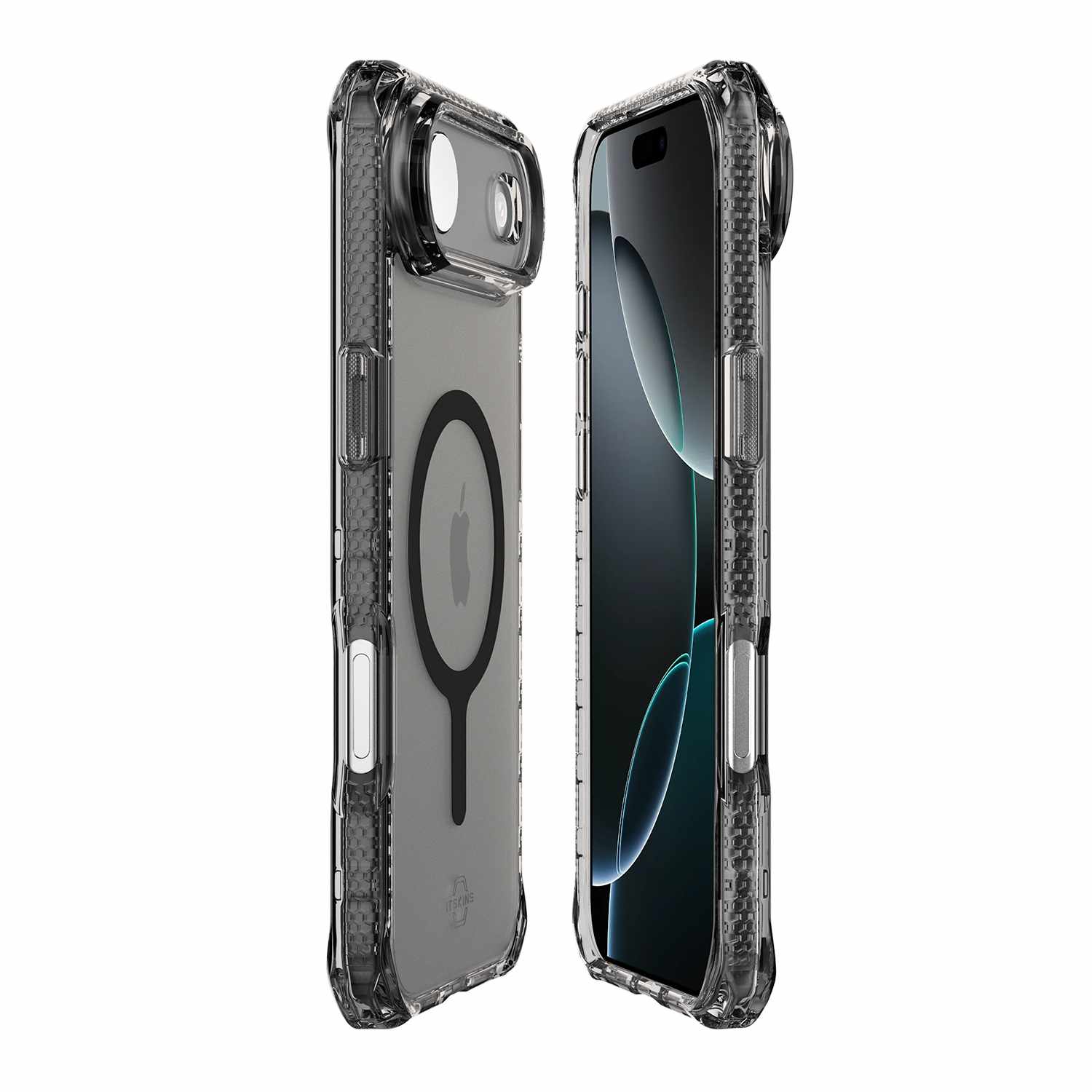 ITSKINS Hybrid_R Vapor MagSafe Case Smoke Clear for iPhone Air