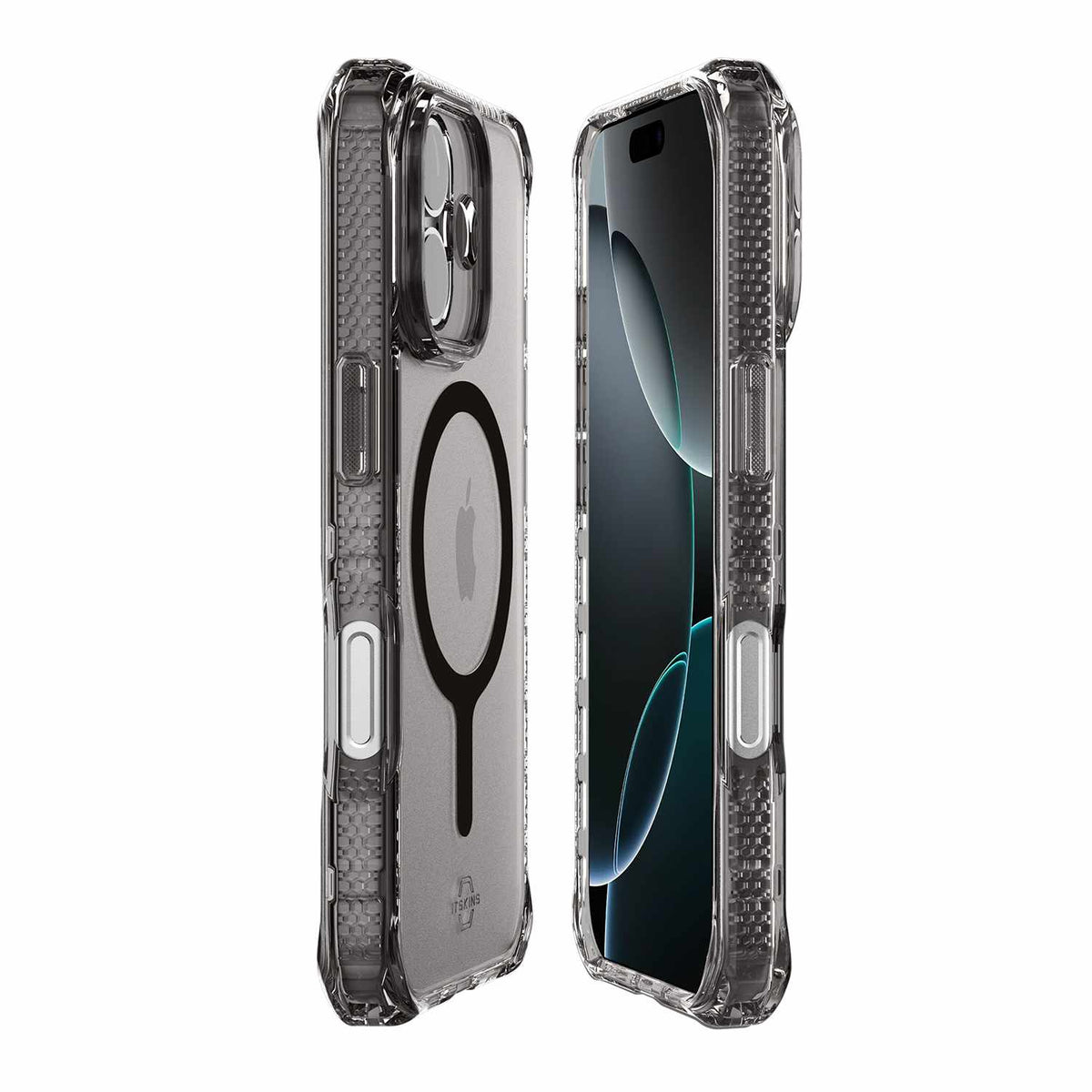ITSKINS Hybrid_R Vapor MagSafe Case Smoke Clear for iPhone 17