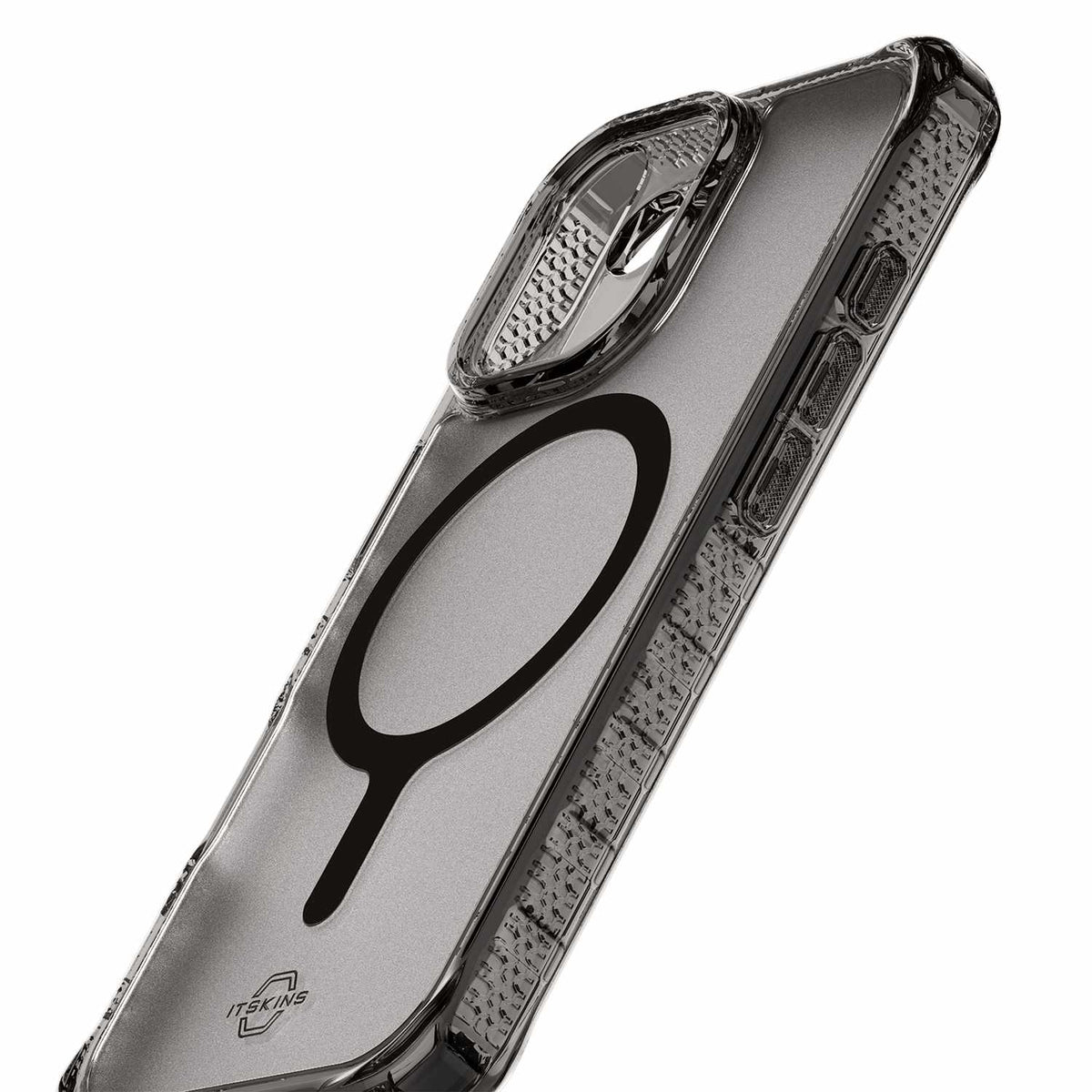 ITSKINS Hybrid_R Vapor MagSafe Case Smoke Clear for iPhone 17