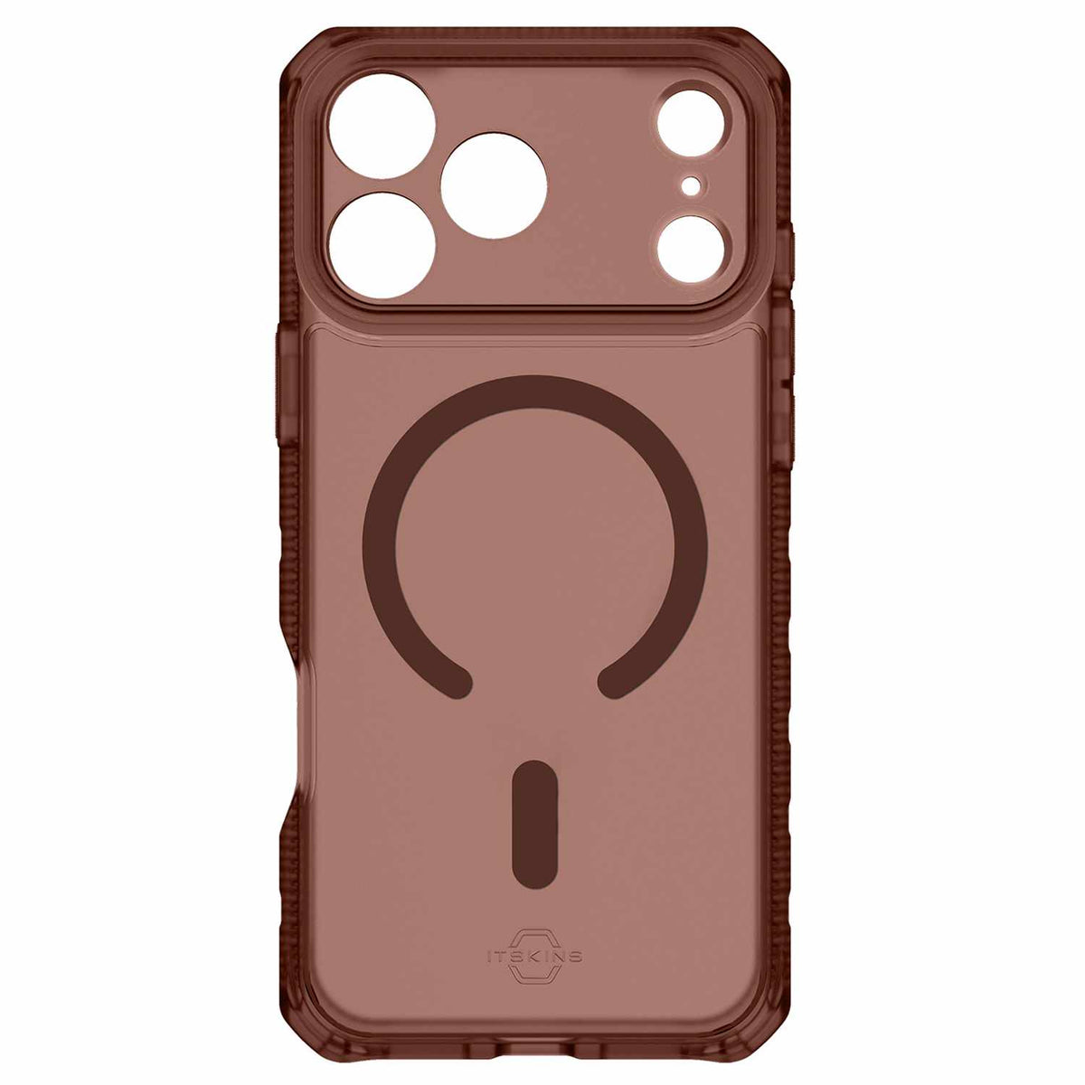 ITSKINS Hybrid_R Frost MagSafe Case Mocha Brown for iPhone 17 Pro Max