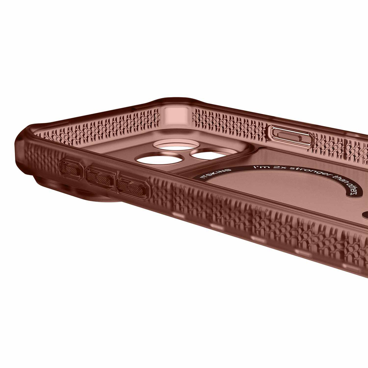 ITSKINS Hybrid_R Frost MagSafe Case Mocha Brown for iPhone 17 Pro
