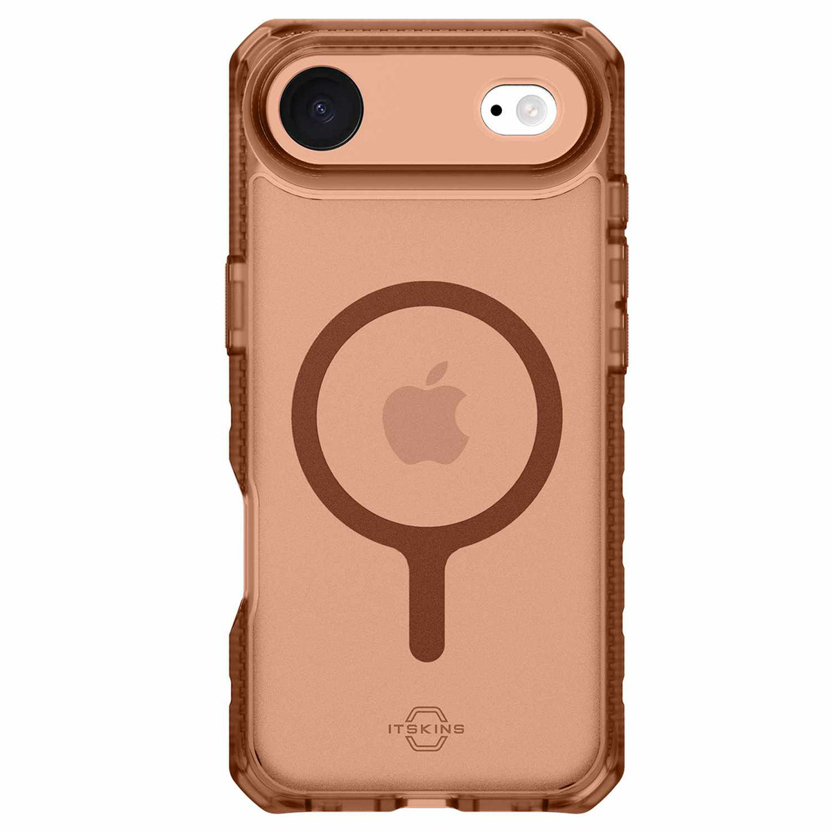 ITSKINS Hybrid_R Frost MagSafe Case Mocha Brown for iPhone Air