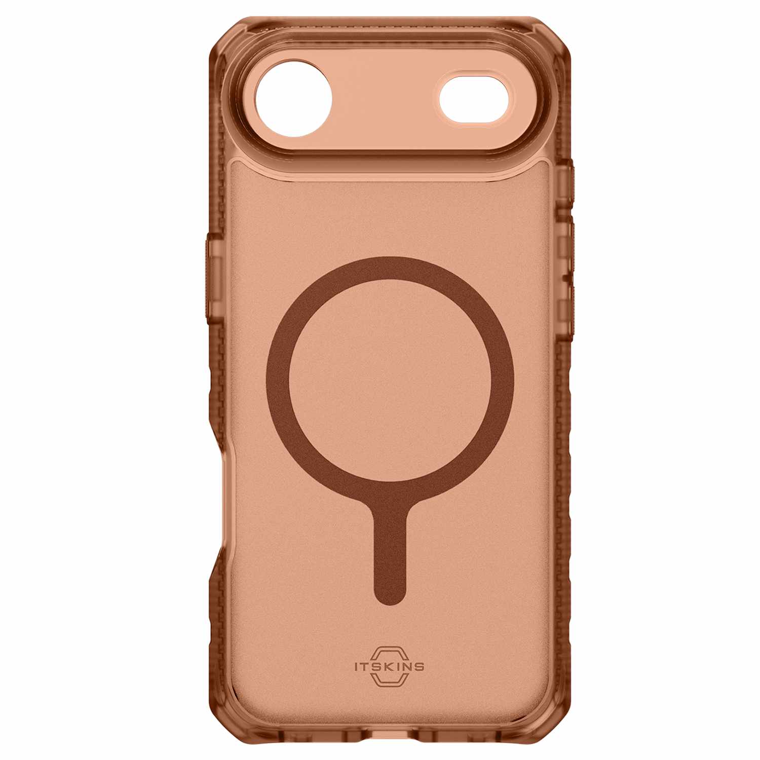 ITSKINS Hybrid_R Frost MagSafe Case Mocha Brown for iPhone Air