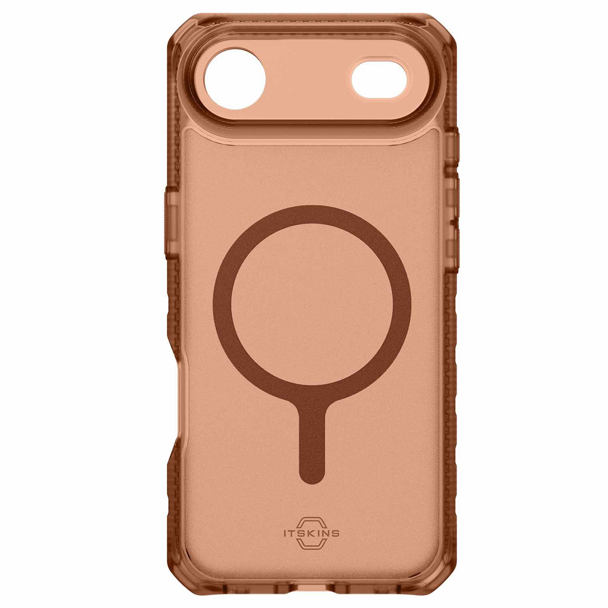 ITSKINS Hybrid_R Frost MagSafe Case Mocha Brown for iPhone Air