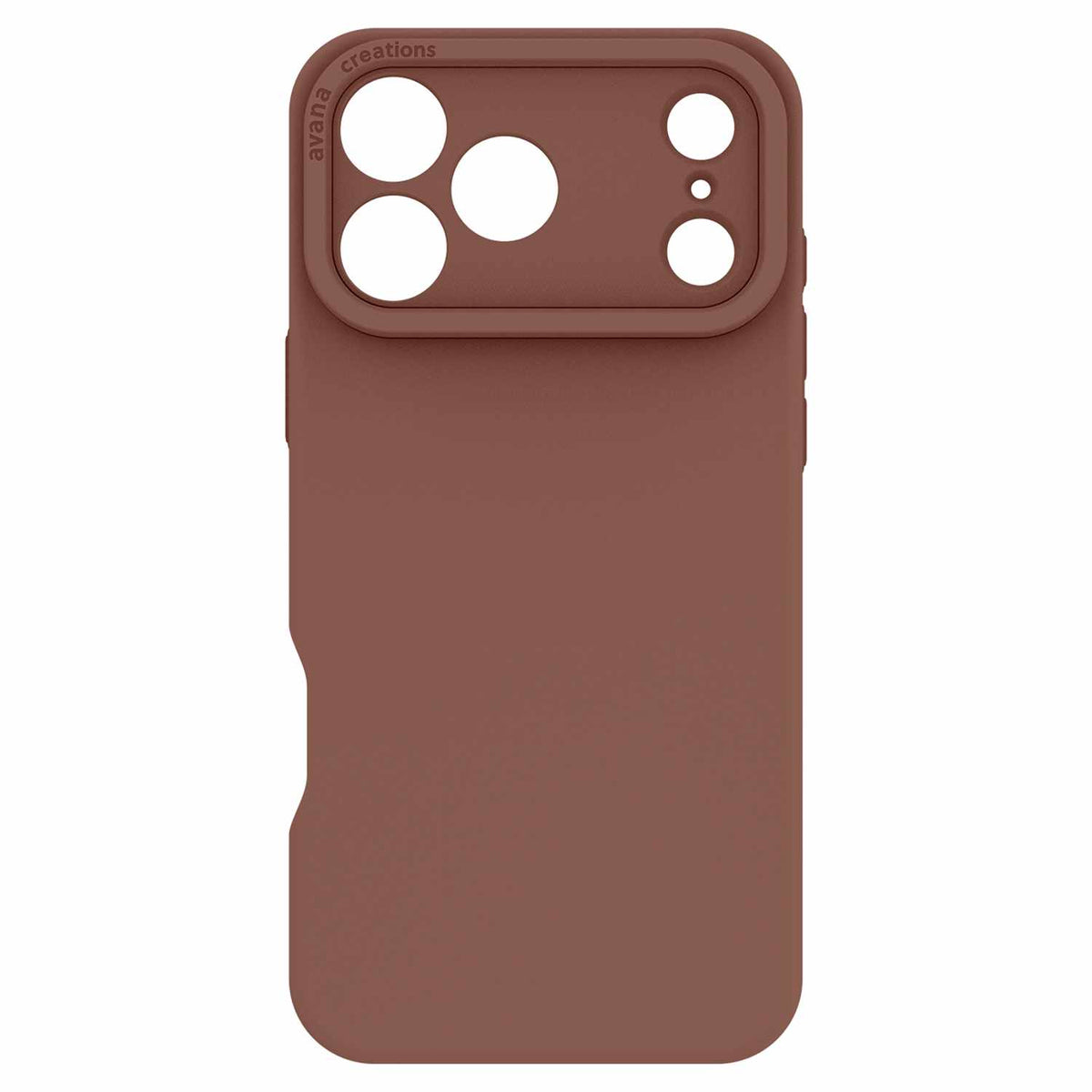 Avana Velvet MagSafe Case Mocha Brown for iPhone 17 Pro