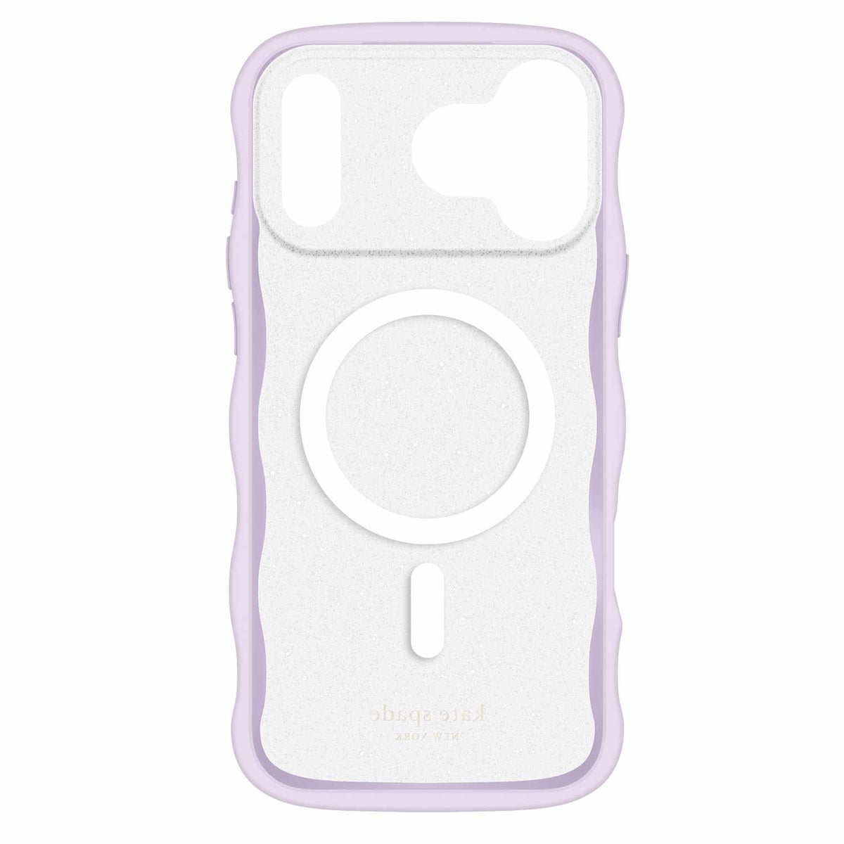 Kate Spade Wavy MagSafe Case Opal Glitter Multi-Color for iPhone 17 Pro Max