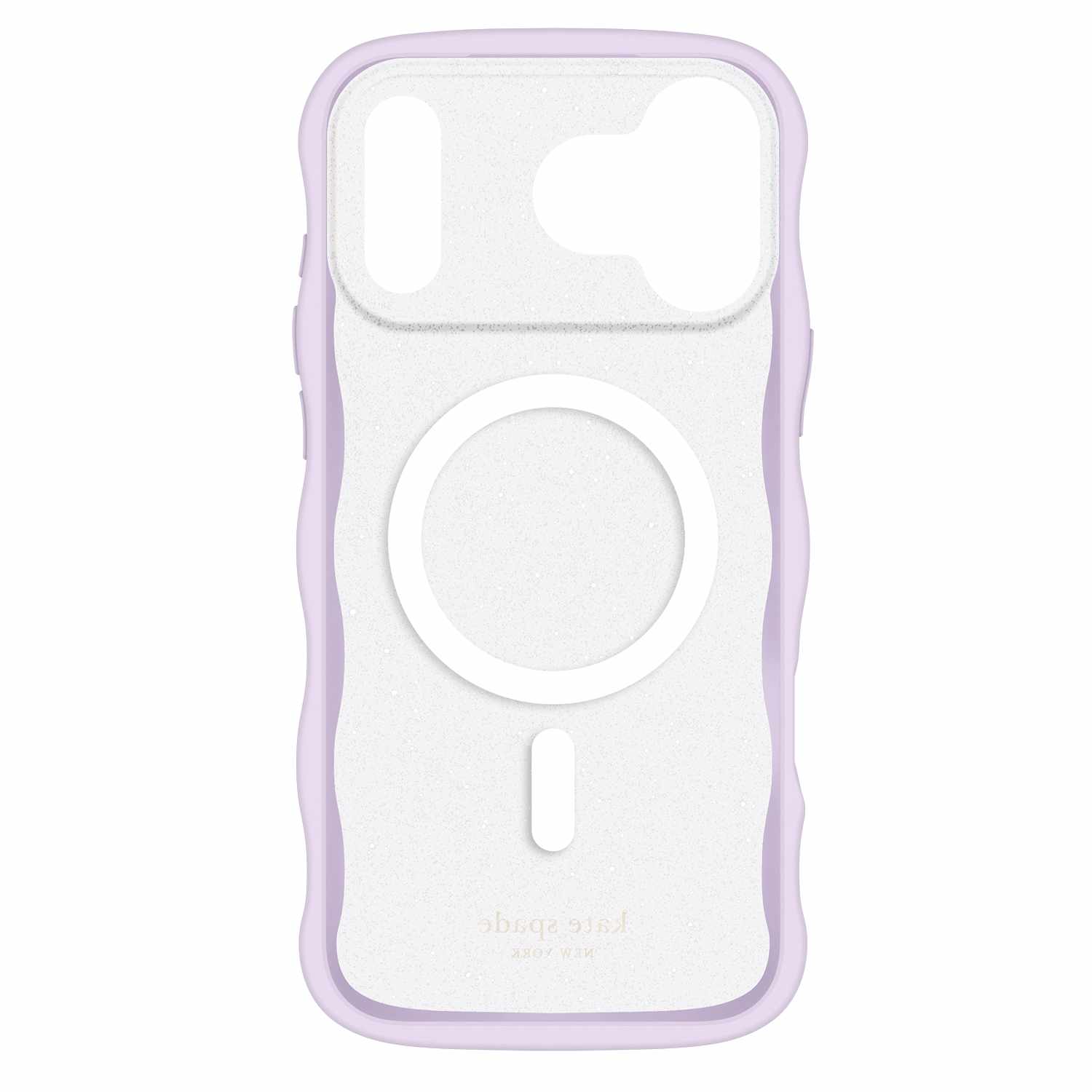 Kate Spade Wavy MagSafe Case Opal Glitter Multi-Color for iPhone 17 Pro Max