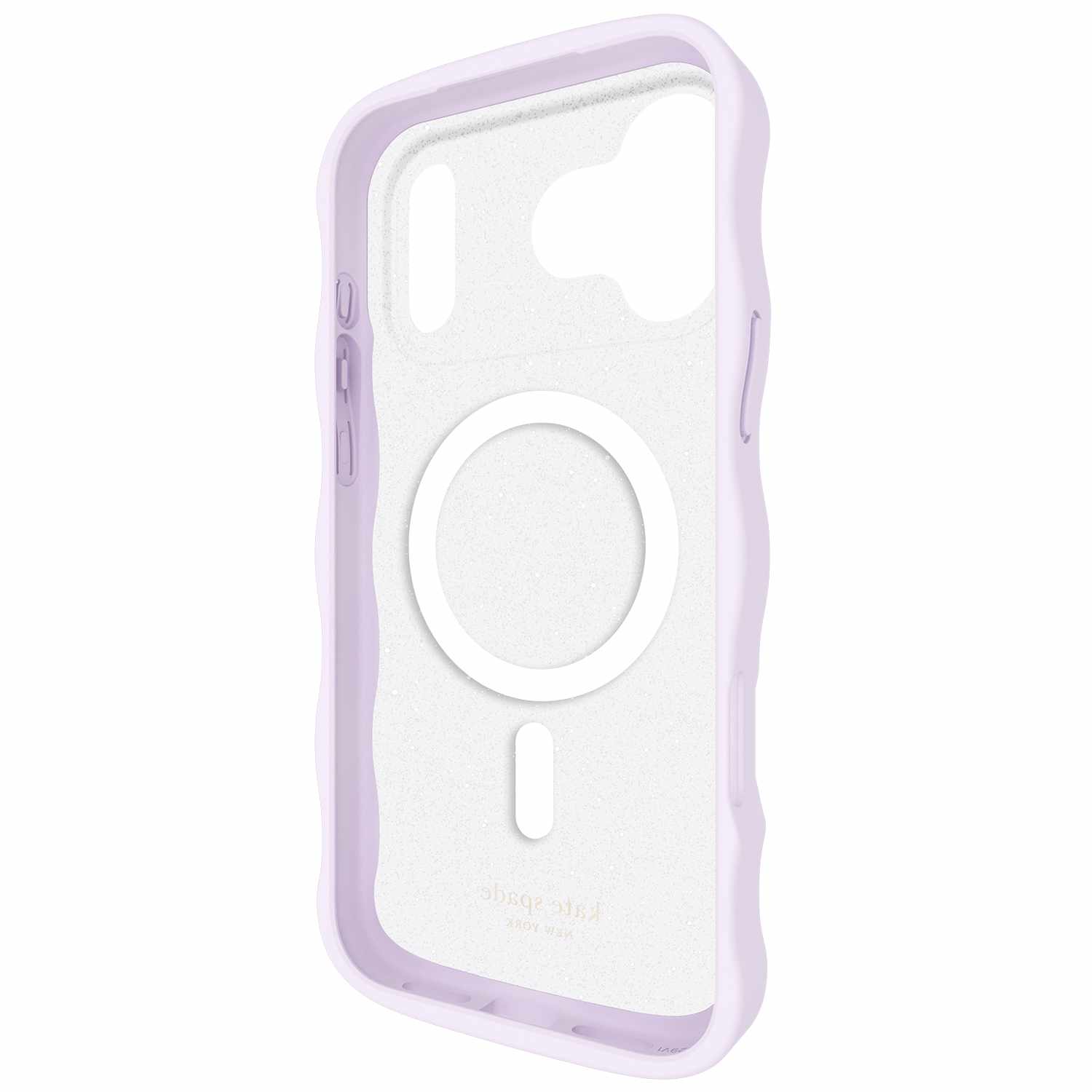 Kate Spade Wavy MagSafe Case Opal Glitter Multi-Color for iPhone 17 Pro Max
